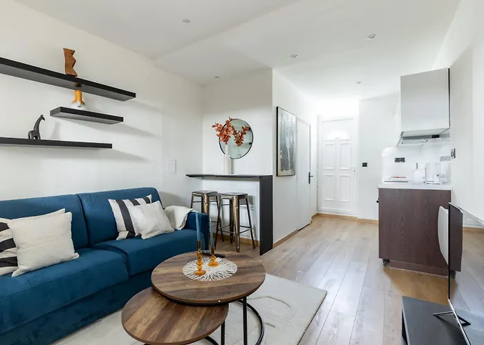Batignolles Truffaut Charming 4p-1br Lägenhet *