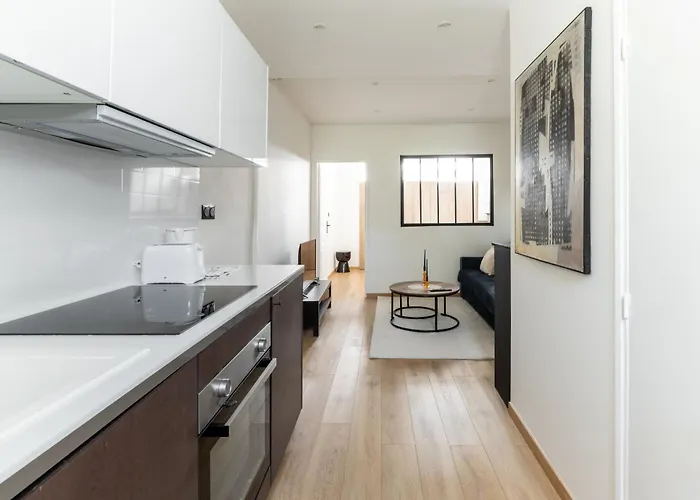 Batignolles Truffaut Charming 4p-1br Lägenhet *